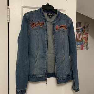 Women’s Harley jean jacket